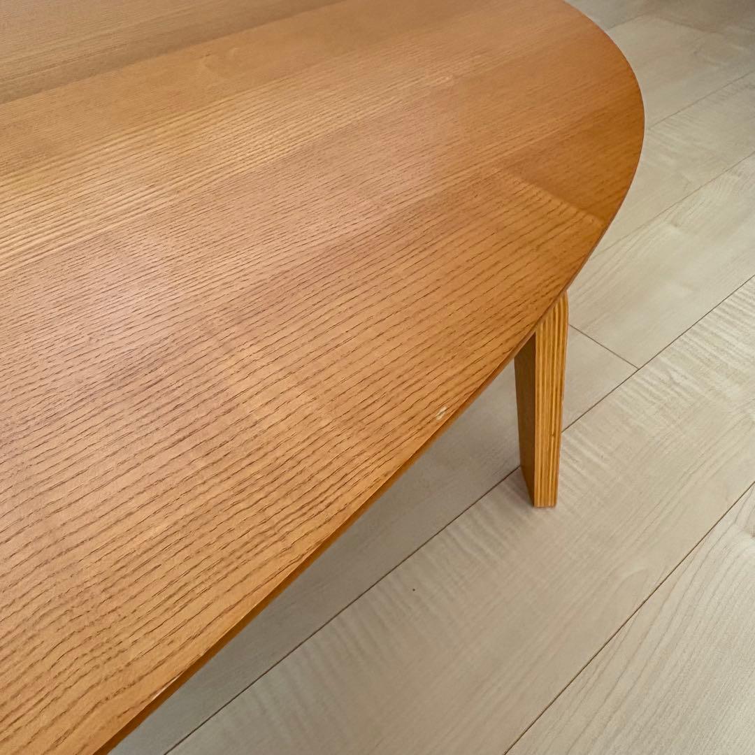 無印良品 楕円こたつテーブル ナチュラル MJ-KDF1340