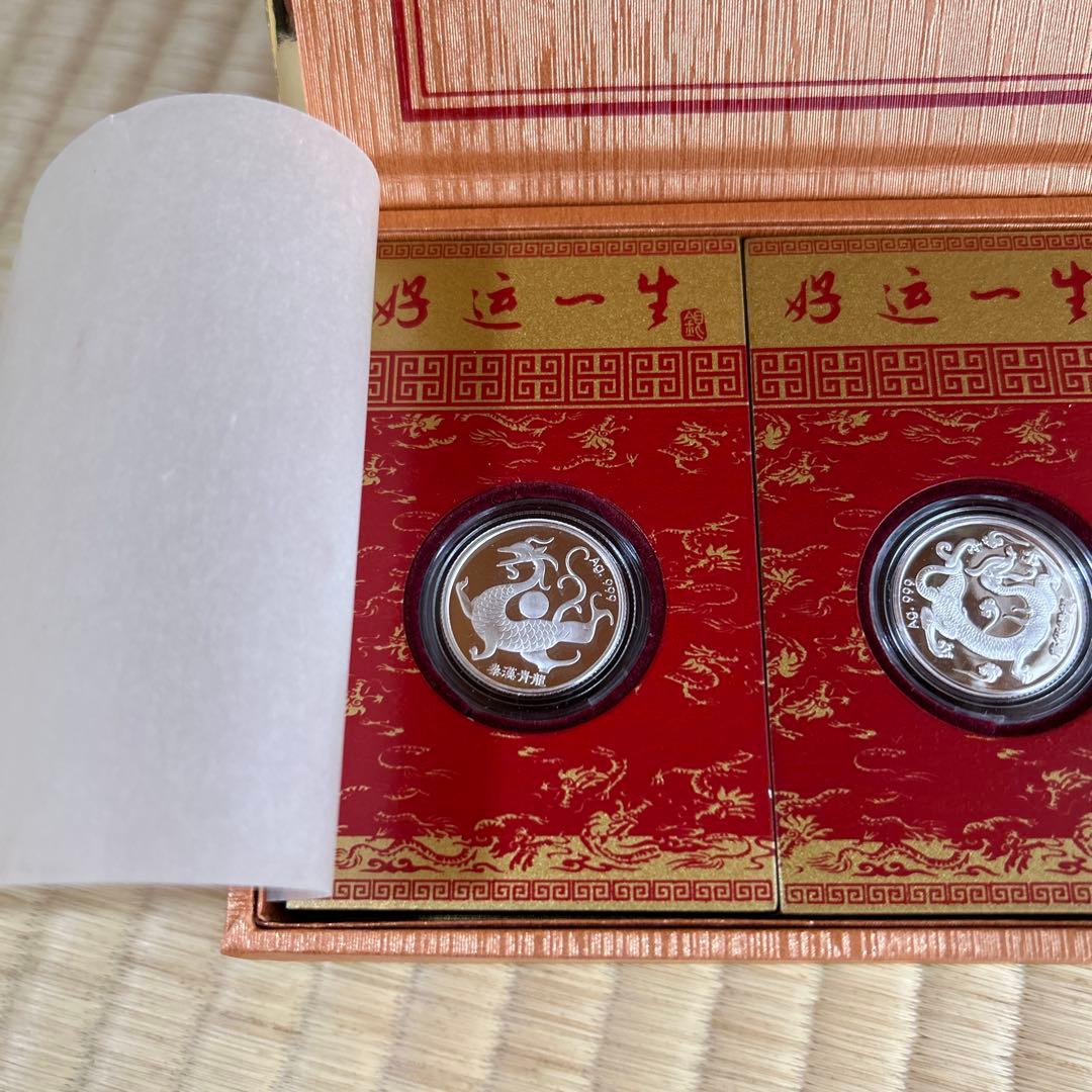 GOLD HISTORY(黄金歴史)好運一生　純銀(Ag.999)メダル10点