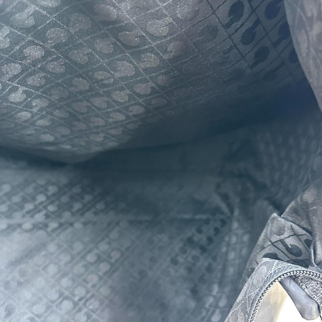 ゲラルディーニ ソフティ ボストンバッグ 旅行用バッグ ブラック ゴールド金具