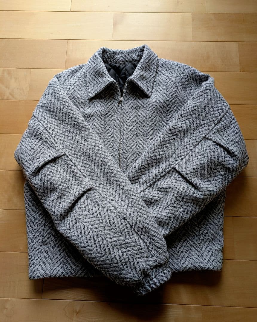 ヘリンボーンブルゾン　BLAYMORE