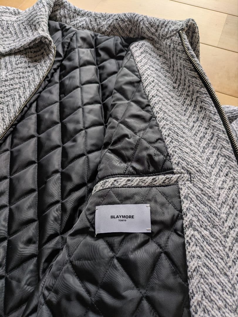 ヘリンボーンブルゾン　BLAYMORE