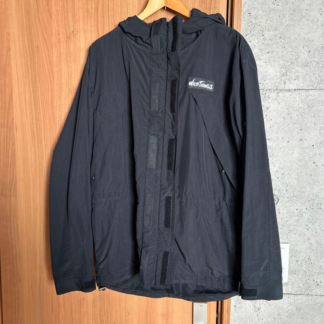 ジャケット・アウター WILDTHINGS CHAMONIX JACKET BLACK XL