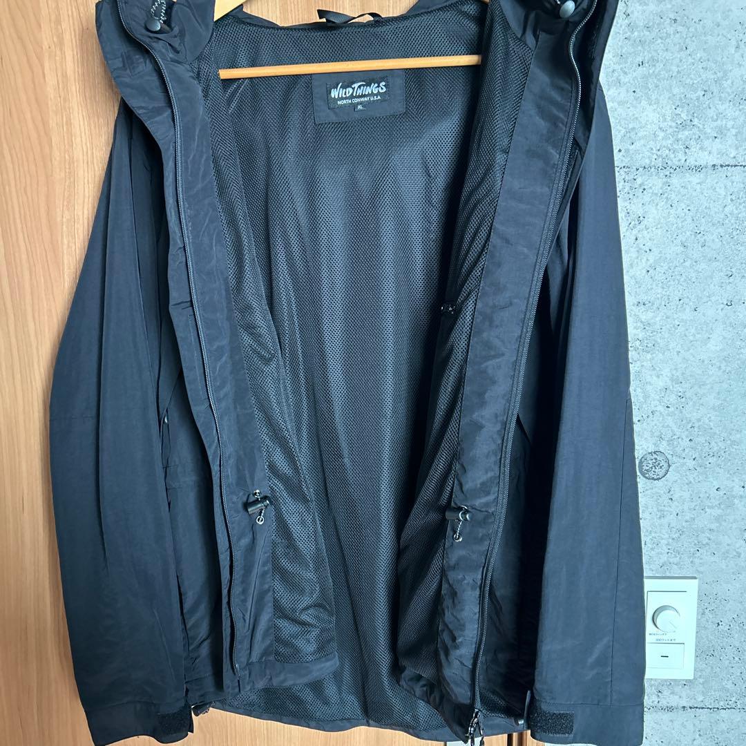 ジャケット・アウター WILDTHINGS CHAMONIX JACKET BLACK XL