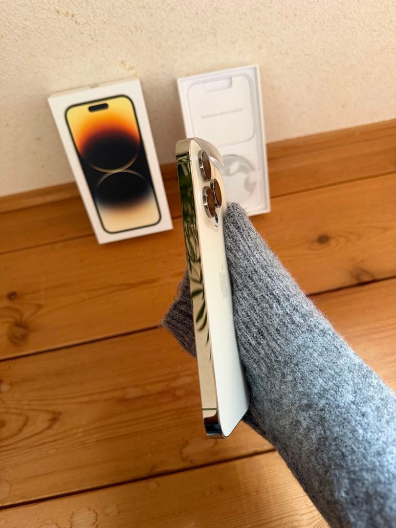 【値下げ】Apple iPhone 14 Pro ゴールド 本体　256GB