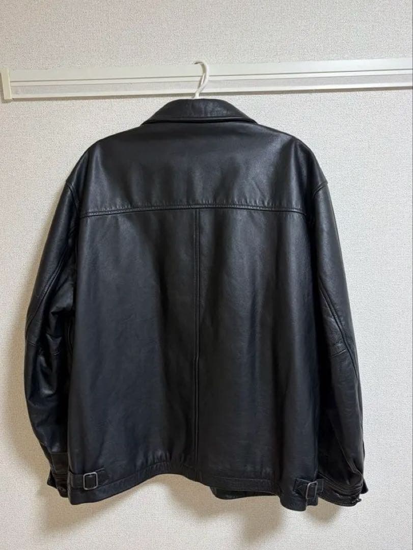 M*様 美品　Old GAP 黒 レザージャケット XL