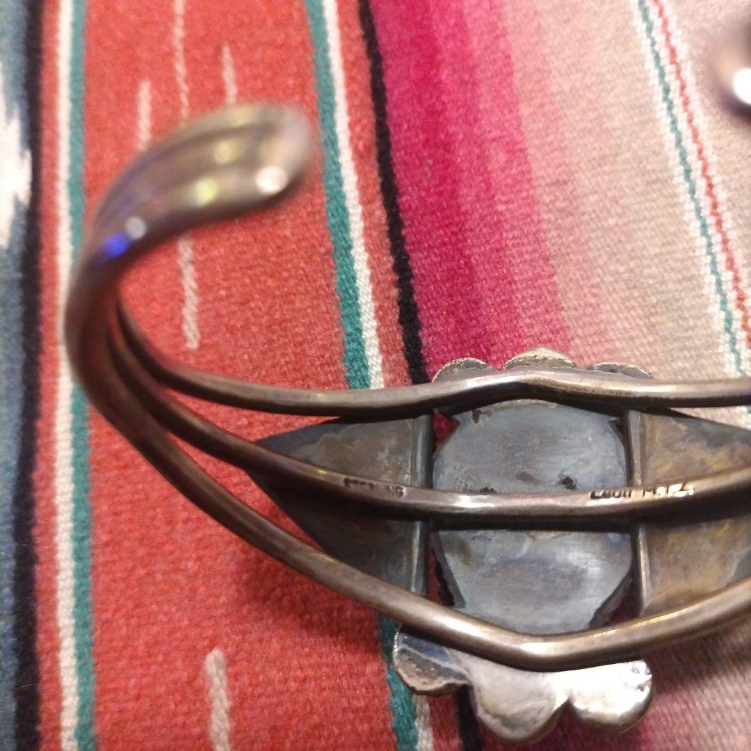 ターコイズ シルバーカフブレスレット