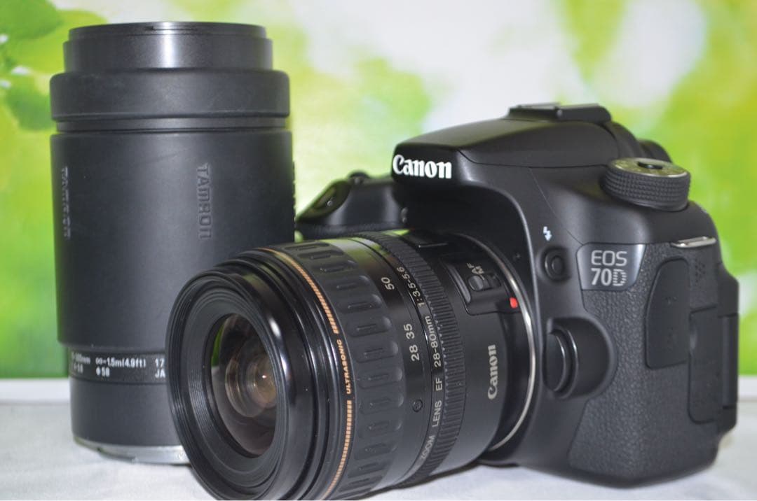 Wi-Fi内蔵★Canon EOS 70D★高画質★動画撮影★おすすめ一眼レフ★