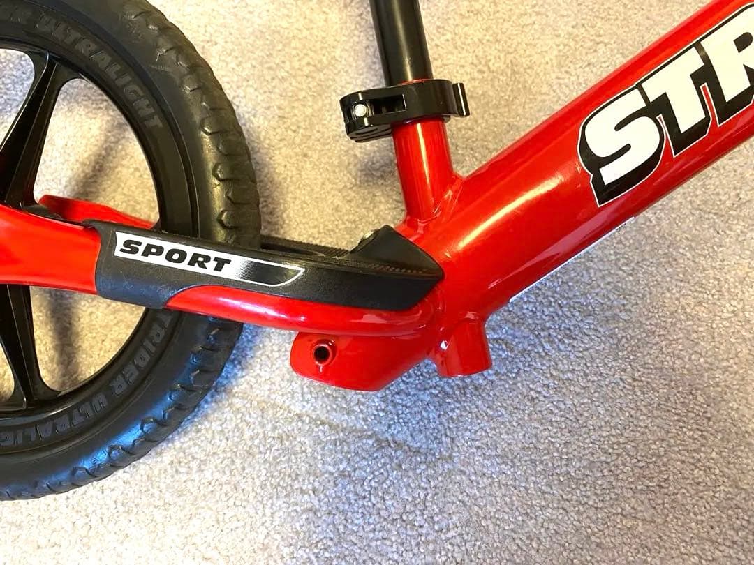 [美品、室内保管] STRIDER スポーツモデル　バランスバイク レッド