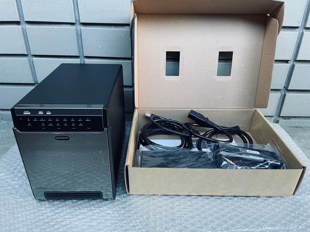 Logitec LHR-4BRHEU3 RAID搭載搭載 付属品完備