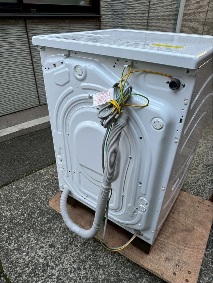 【美品】AQUAアクアドラム式洗濯乾燥機 2024年製 AQW-SD12P-L