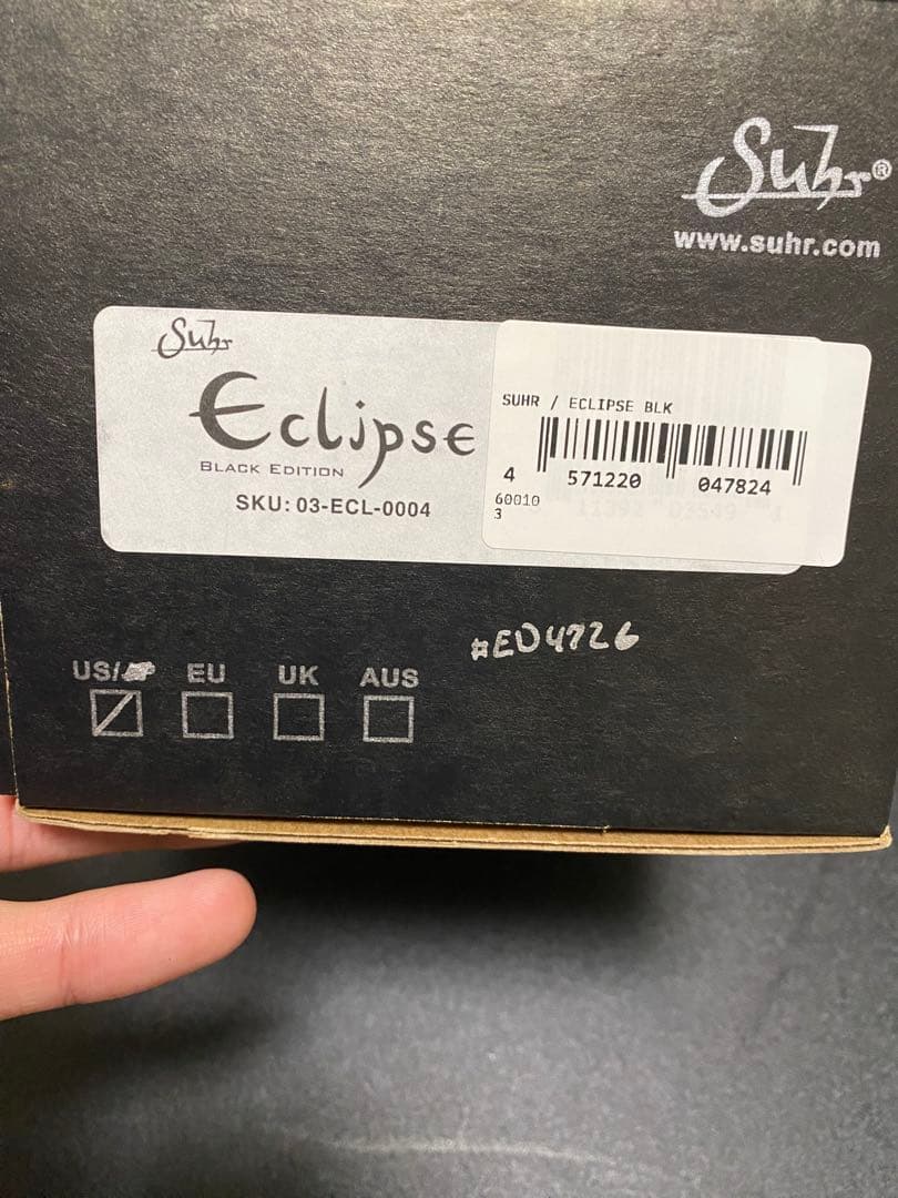 T*9様 Suhr Eclipse （付属品完備）