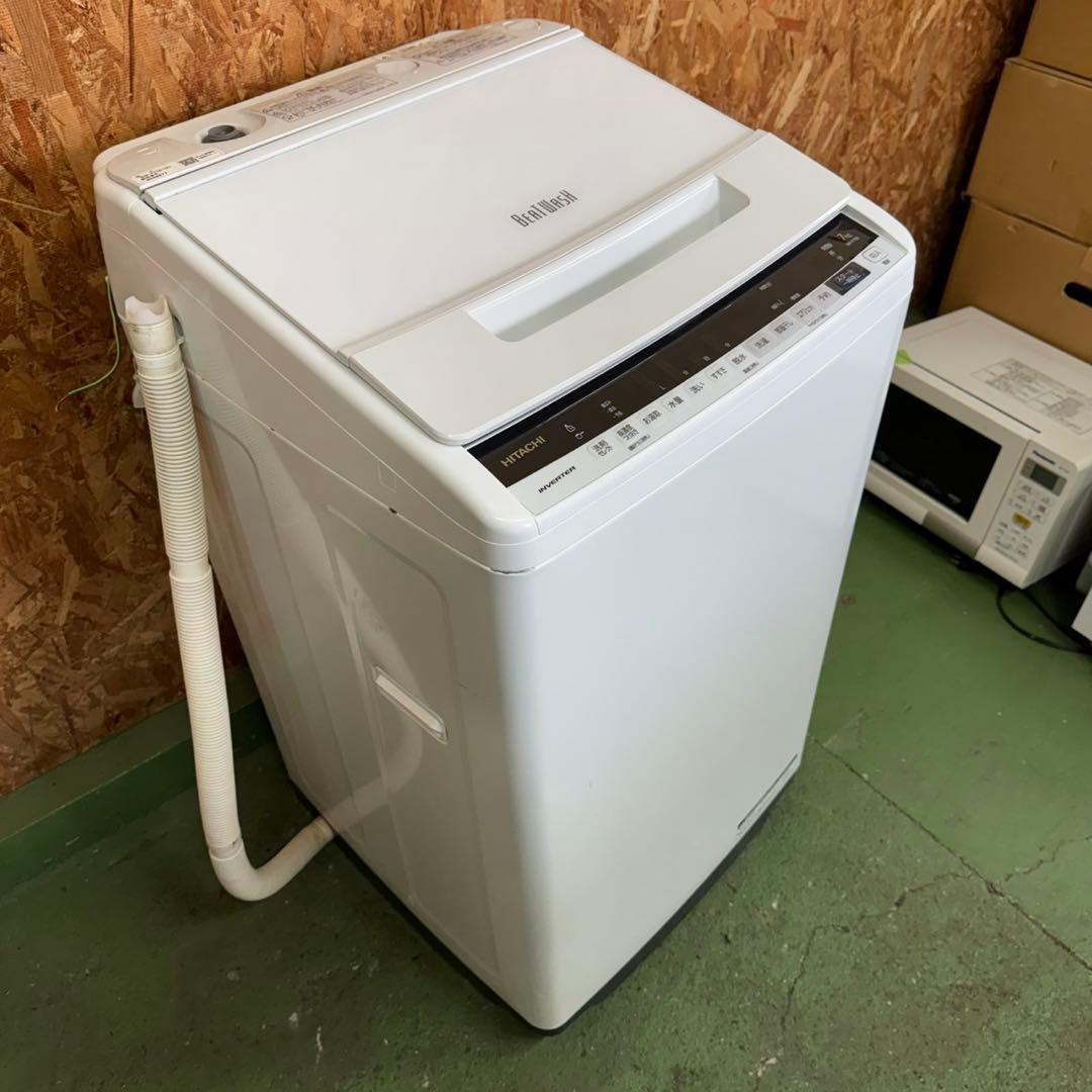 371 洗濯機　容量7キロ　インバーター搭載　ビートウォッシュ　冷蔵庫有　保証込