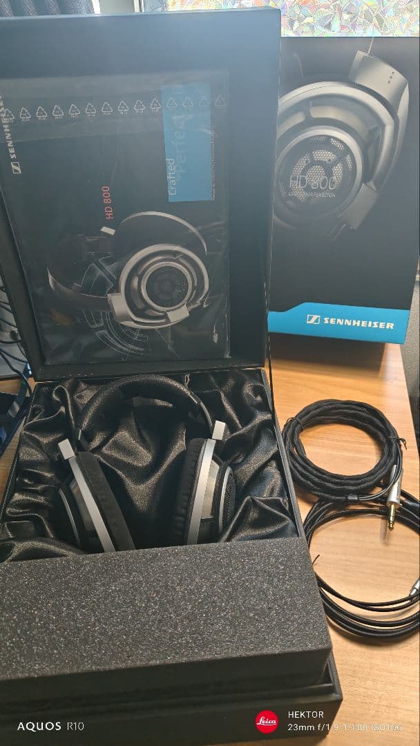 【極上美品】Sennheiser HD 800 有線ヘッドホン