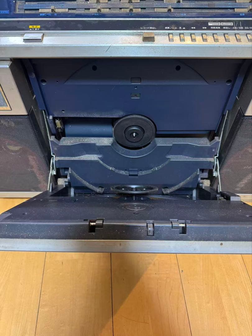 SHARP vz-v2 レコードカセットテープラジオプレーヤー