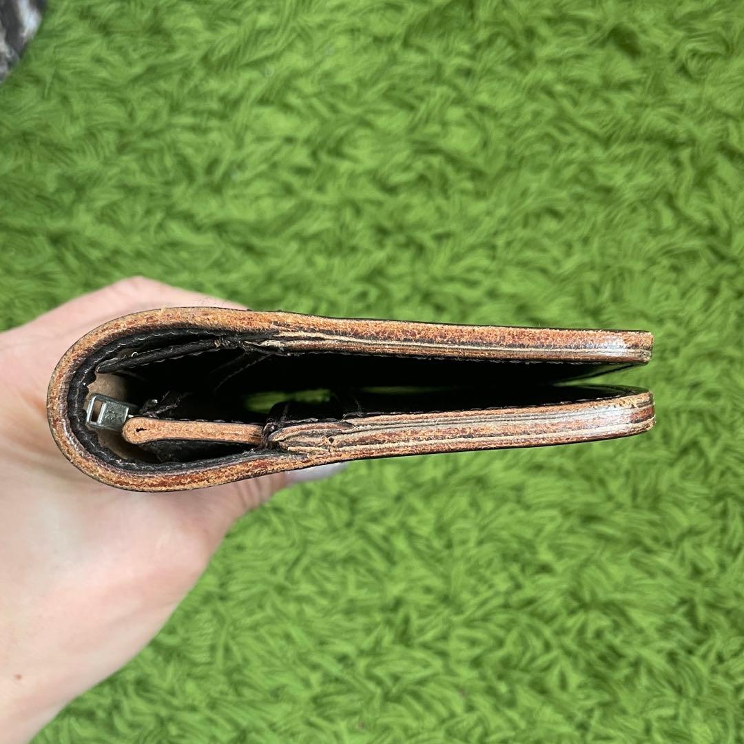 最終お値下げ！PORTER カジノ ブラウン 長財布 ポーター レザー