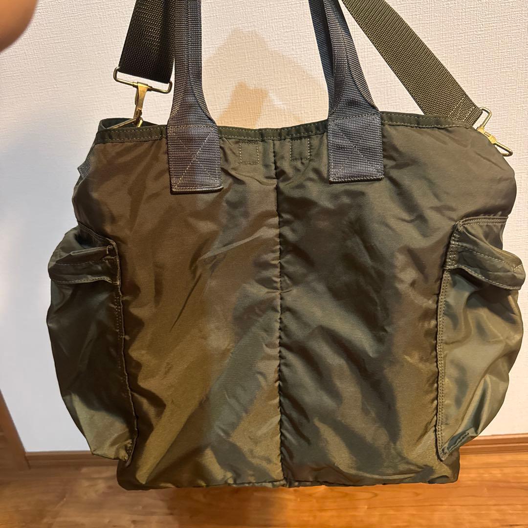 PORTER / FORCE 2WAY TOTE BAG オリーブ
