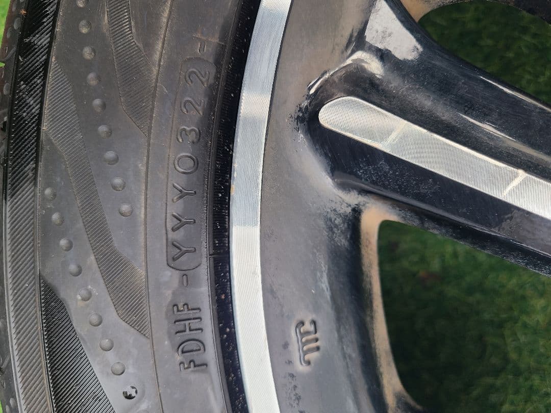 ホンダ　ステップワゴンRP3　純正ホイールとバリ溝タイヤ　1本セット