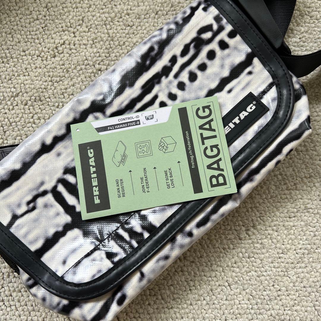 FREITAG F41 HAWAII -FIVE 0 幻位黒白　転写