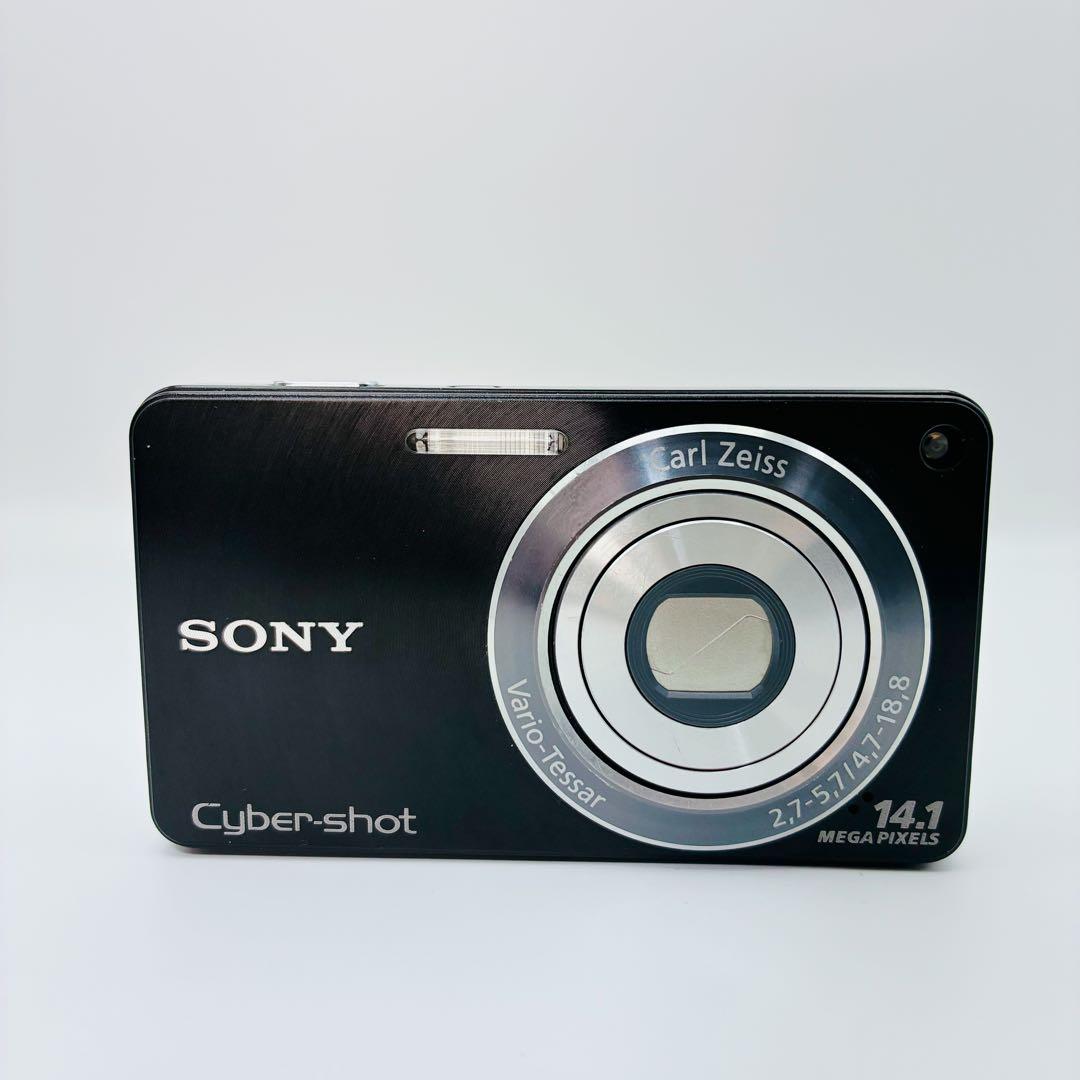 SONY CyberShot DSC-W350 デジカメ ブラック 充電器付き