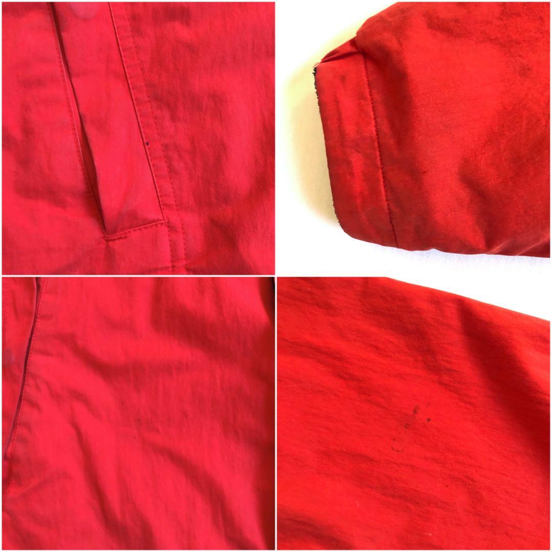 NAUTICA 00s ナイロン フリース リバーシブル ジャケット