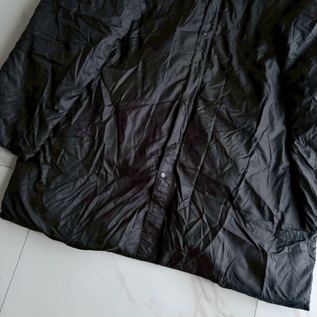 人気◆NANGA インナー ロング ダウンジャケット コート 男女兼用 Lサイズ