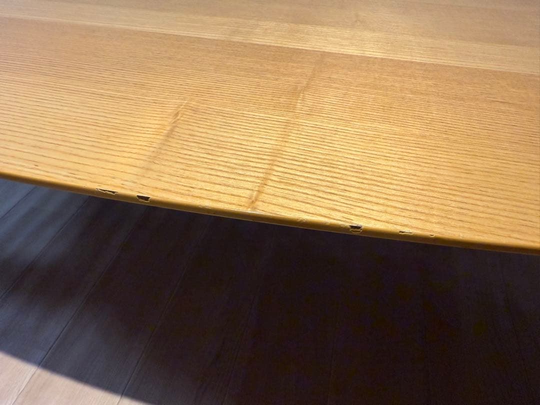 無印良品こたつテーブル楕円+ケーブル非売品