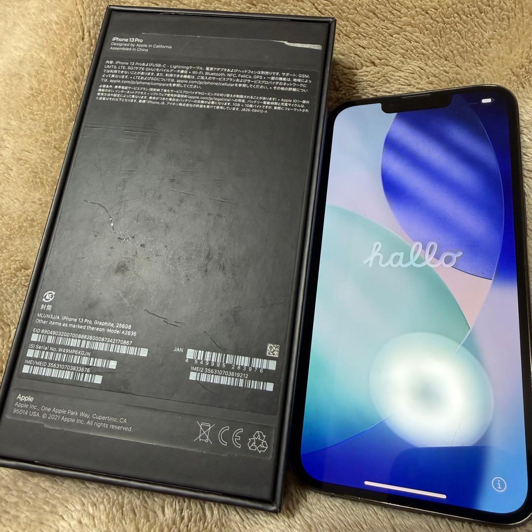 k*2様 Apple iPhone 13 Pro グラファイト 本体 76%