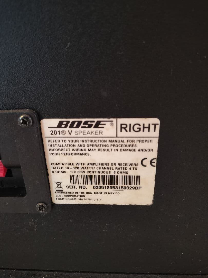 BOSE 201 V SPEAKER スピーカー