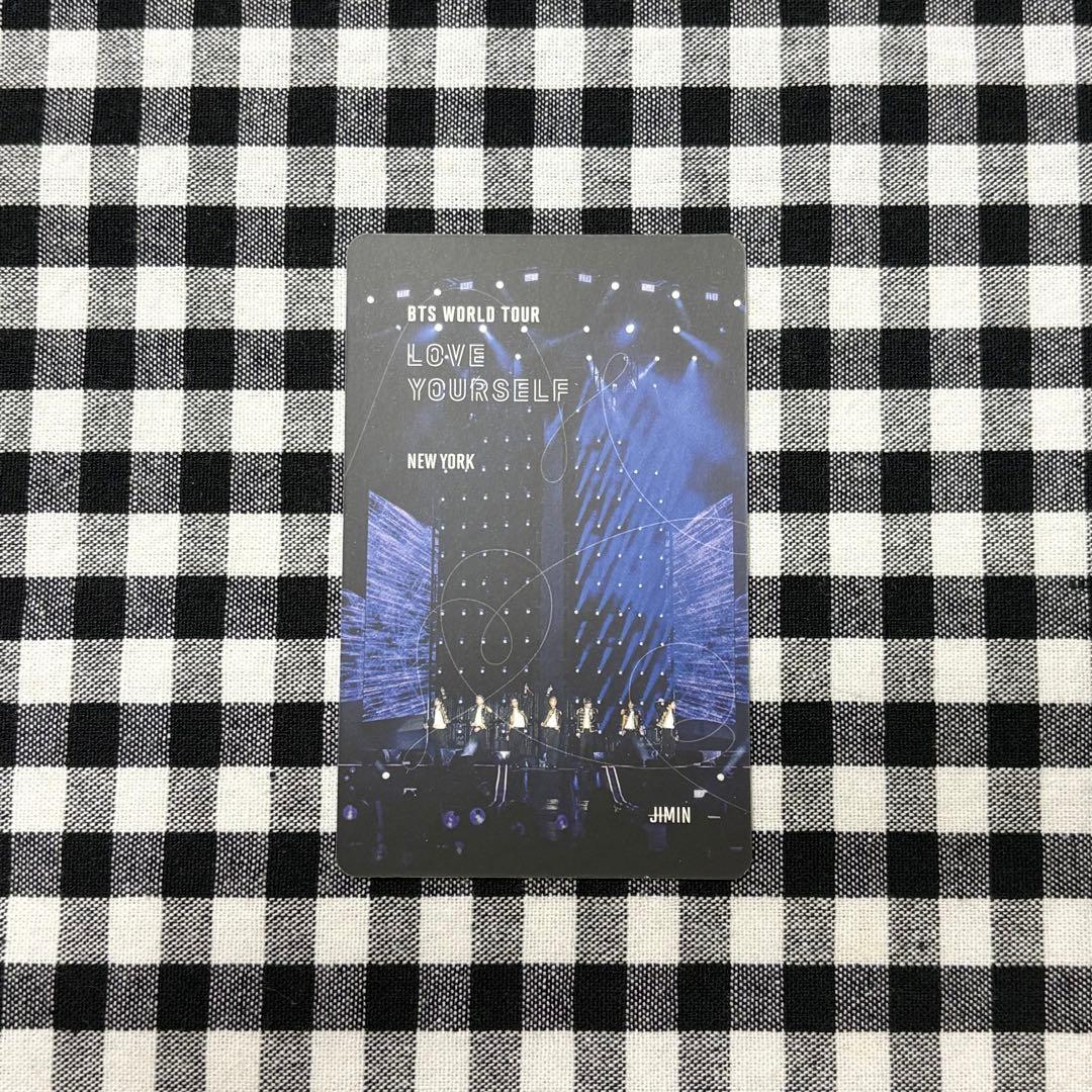 BTS LOVE YOURSELF ニューヨーク ジミン トレカ