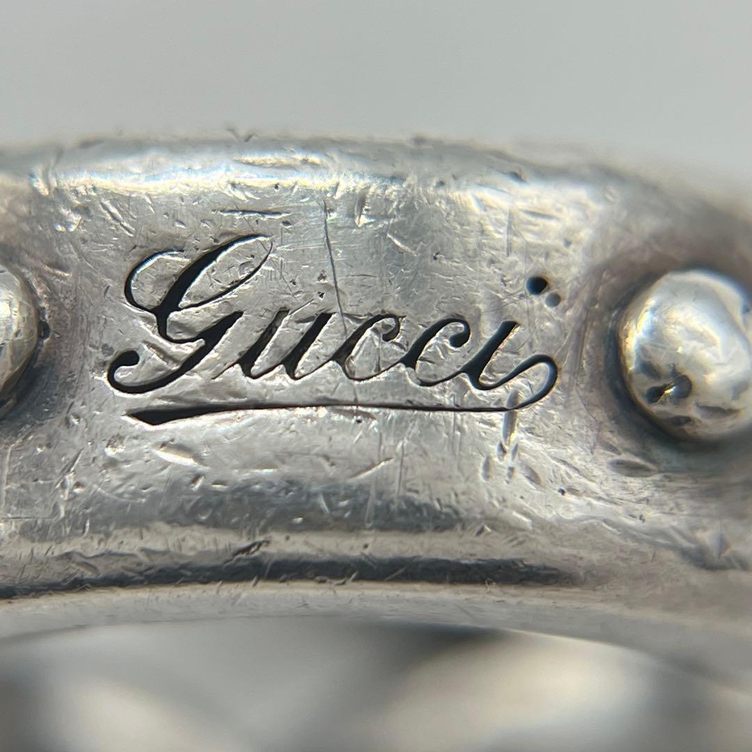グッチ GUCCI ノット リング 表記サイズ26 SV925 オールド 希少