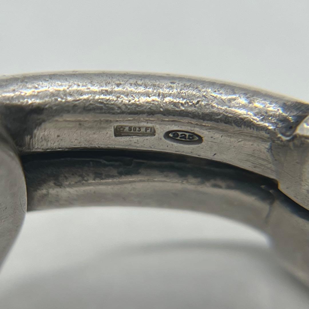 グッチ GUCCI ノット リング 表記サイズ26 SV925 オールド 希少