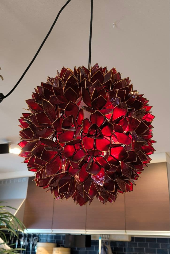 CAHAYA カピスシェル ペンダントライト φ40cm　アジアン