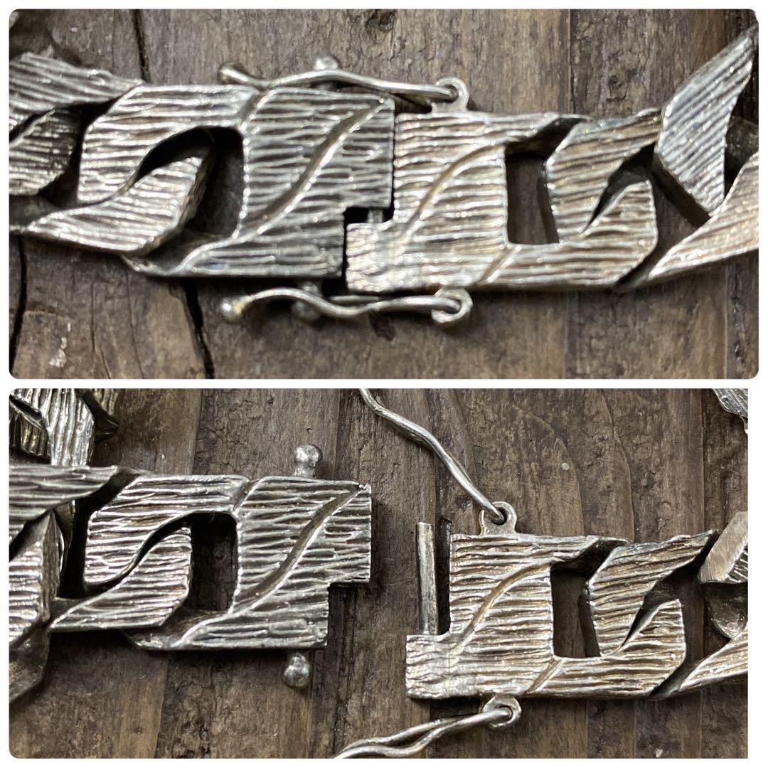 英国 IDプレート シルバー ブレスレット ロンドン 925