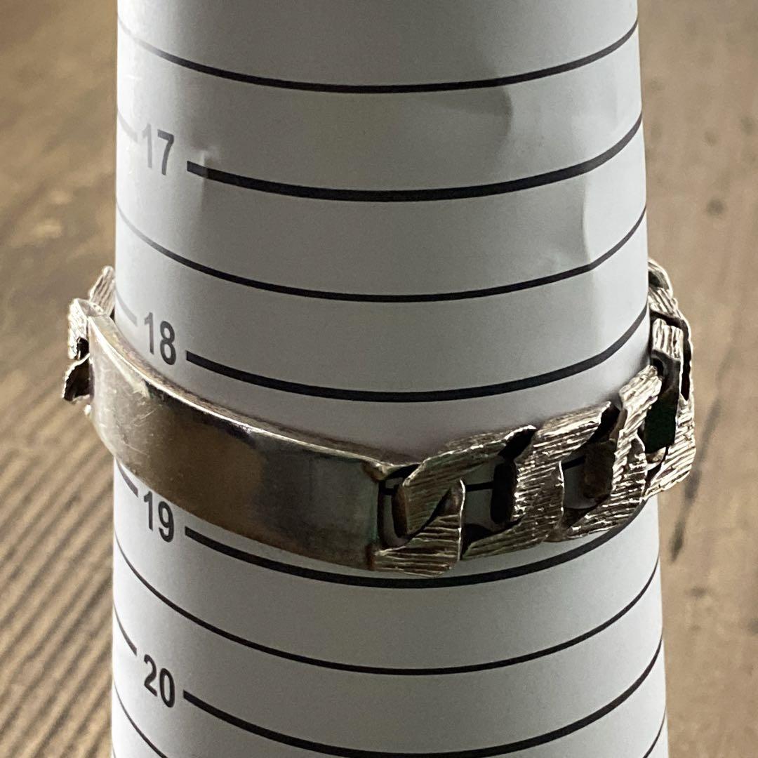 英国 IDプレート シルバー ブレスレット ロンドン 925