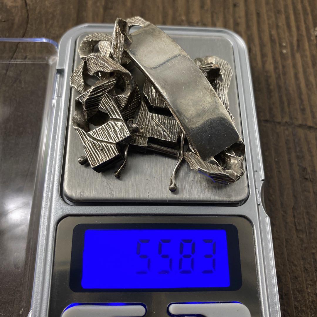 英国 IDプレート シルバー ブレスレット ロンドン 925