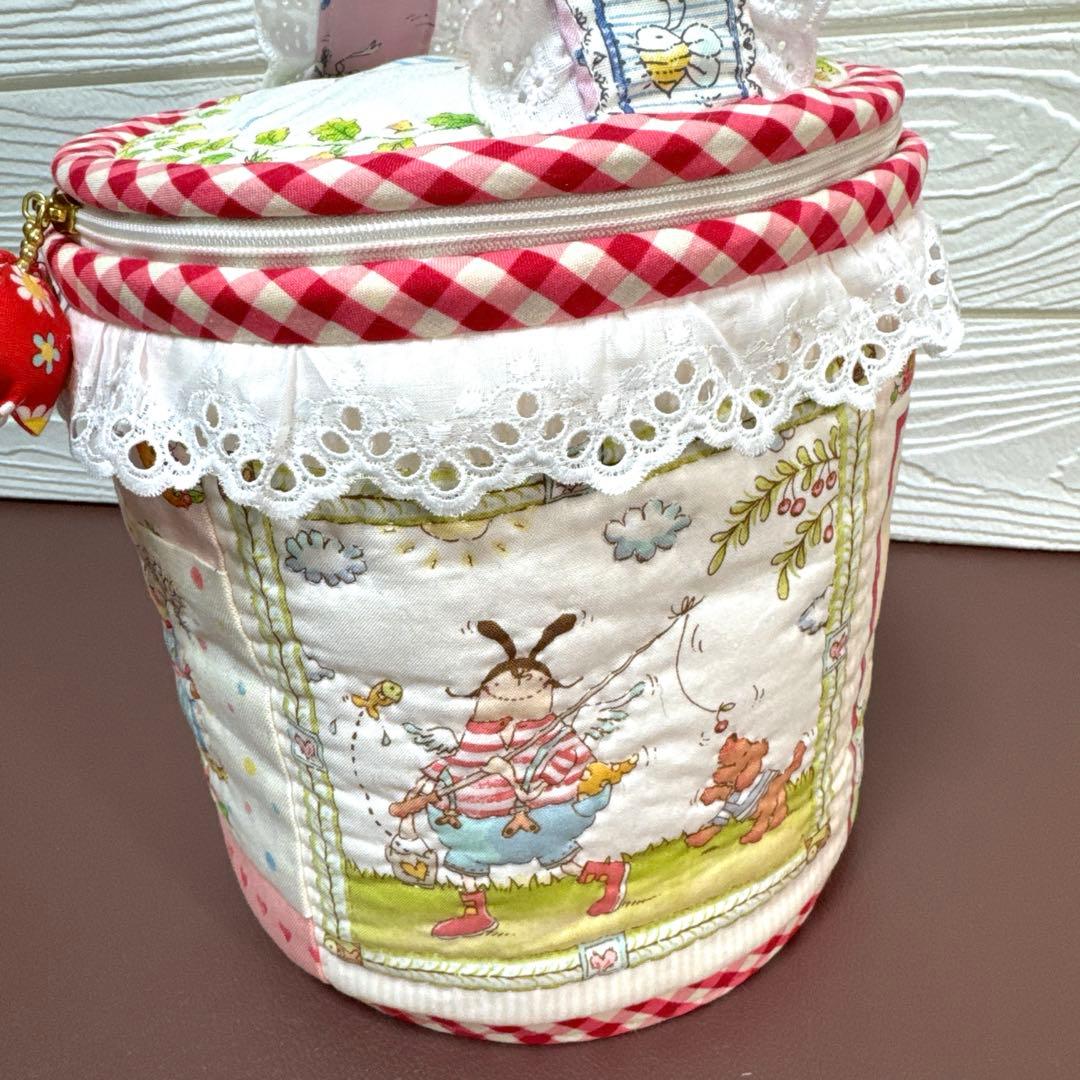 XXXXX様・丸型バニティバッグ