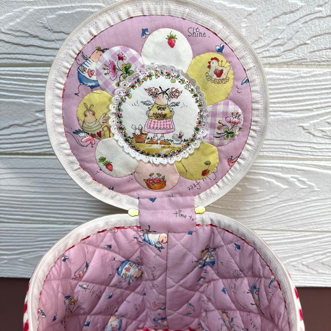 XXXXX様・丸型バニティバッグ