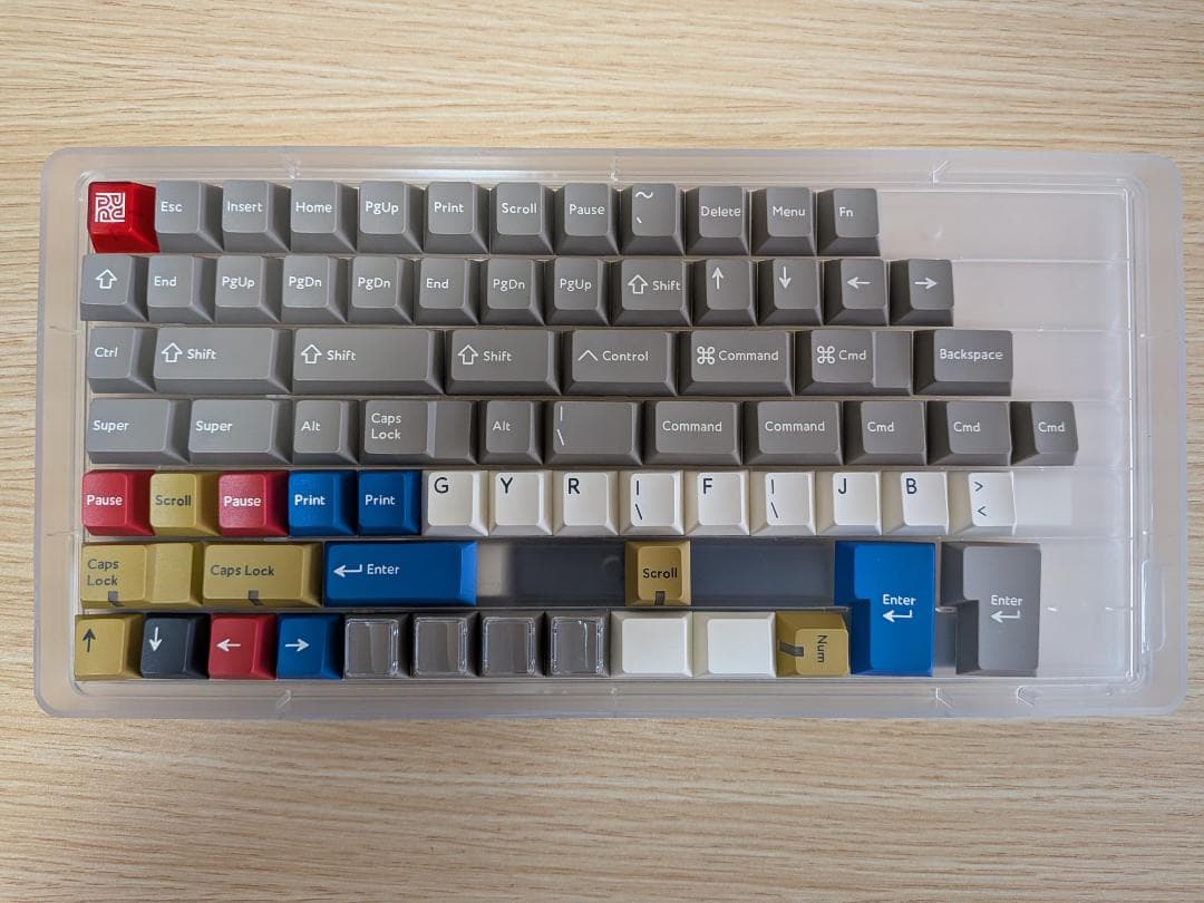 PBTfans Retro 100 キーキャップセット
