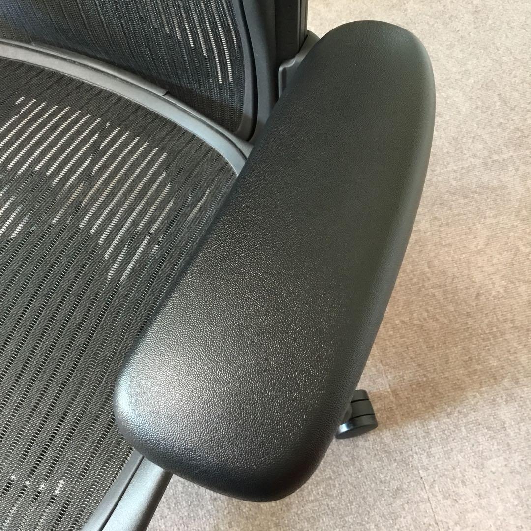 【引き取り限定】ハーマンミラー アーロンチェア ヘッドレスト付き