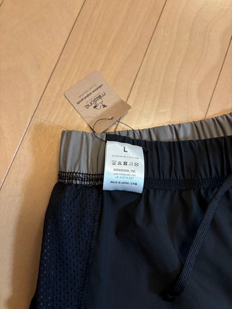 マイルストーン　ハーフパンツ　サイズ　L トレイル　マラソン