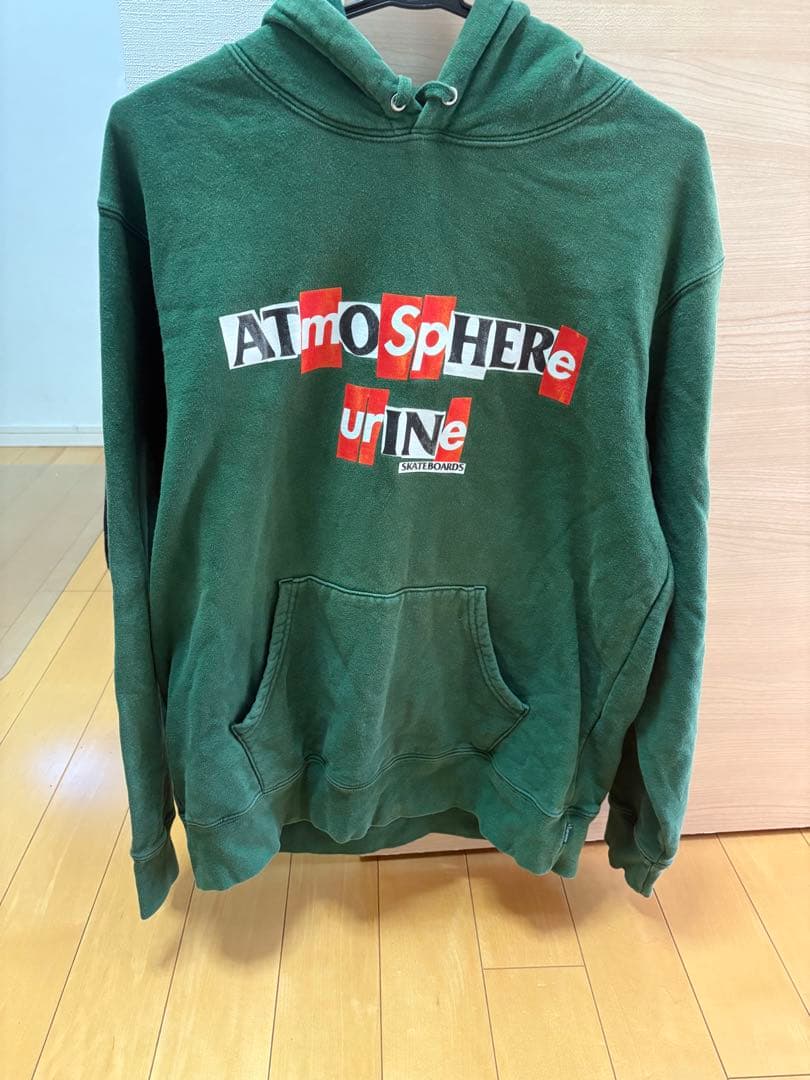 Supreme Antihero パーカー ダークグリーン