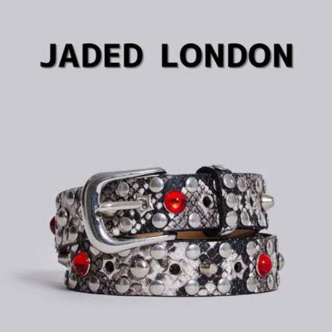 JADED LONDON/スタッズ本革ベルト　ケンタウロス健太着用