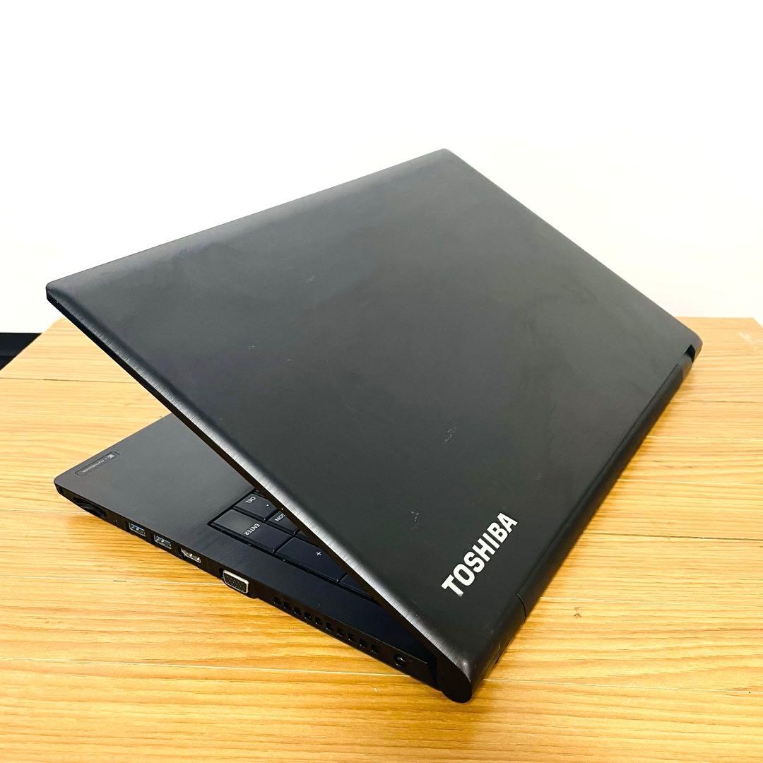 i5東芝ブラックSSDメモリ8ギガノートPCwin11 オフィスDVD