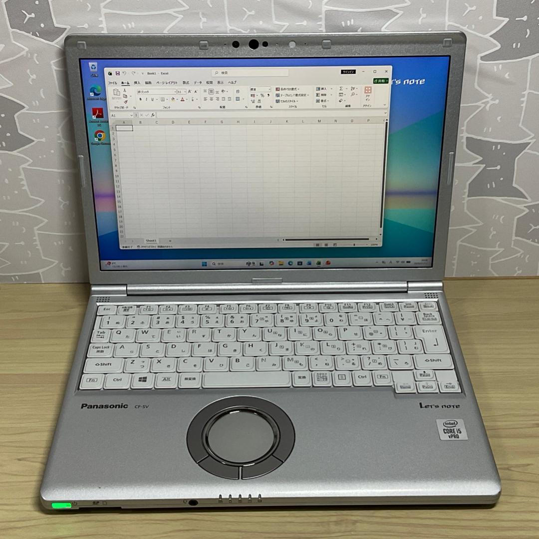 美品＞Let's cf-SV9 i5/8G/SSD256G/Office付き