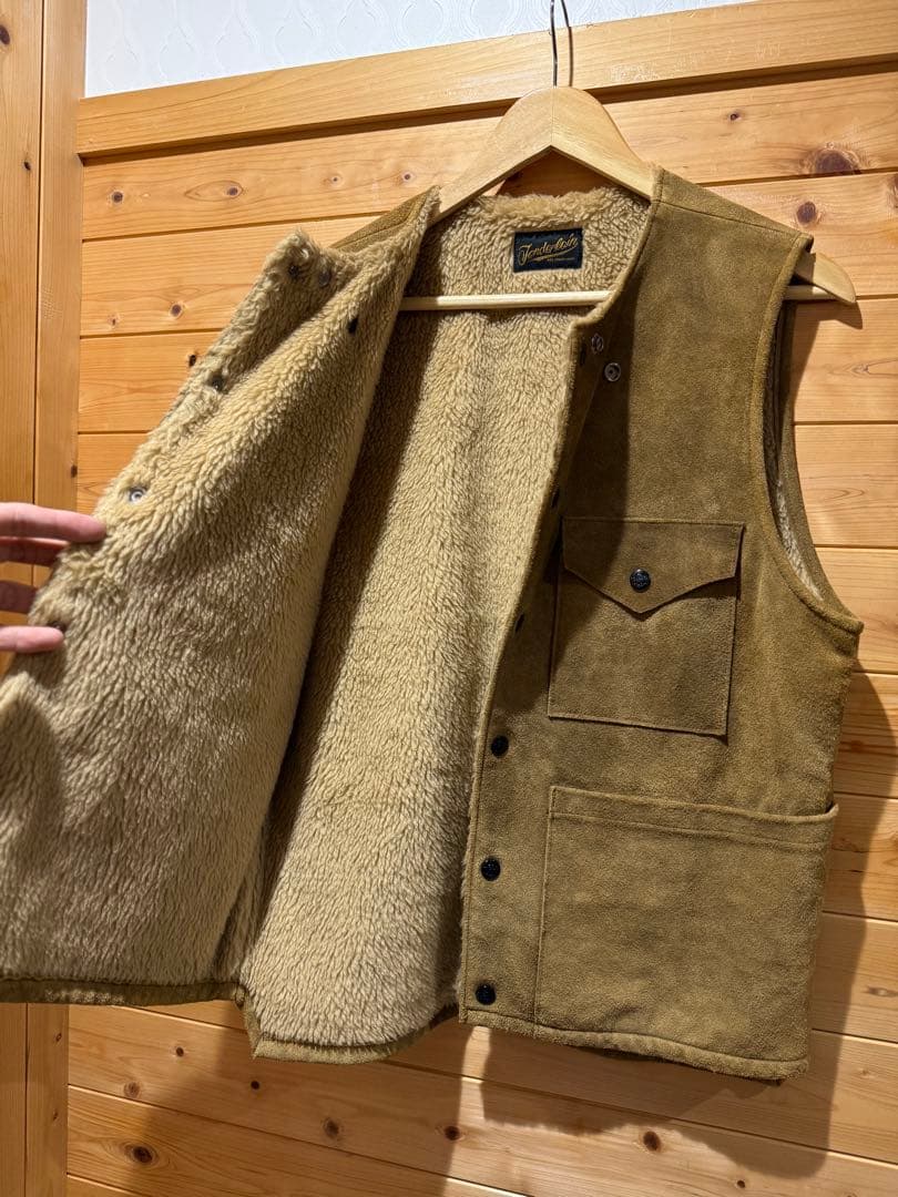 TENDERLOIN テンダーロイン　M ベスト　スエード キムタク　オリジナル