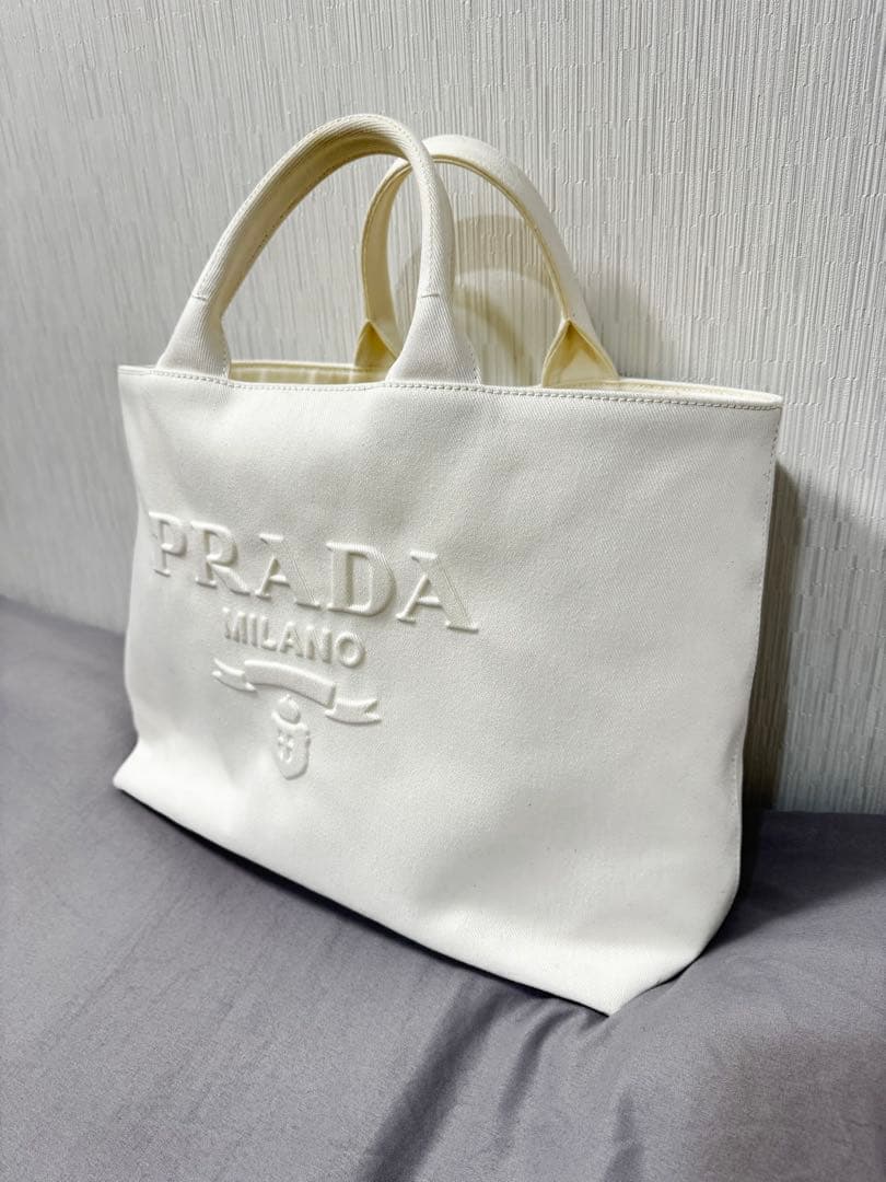 正規品　プラダ　ドリル　トートバック　ショルダー　PRADA