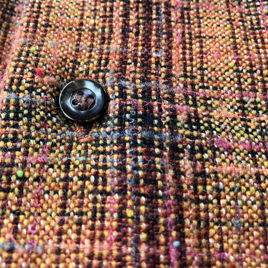 style eyes スタイルアイズ　長袖チェックシャツ　ボードシャツ