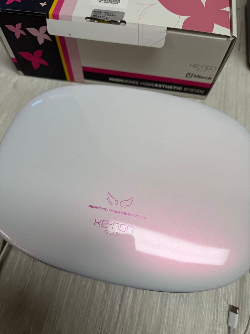 ケノン ver.8.0 カートリッジ付き 脱毛器 kenon