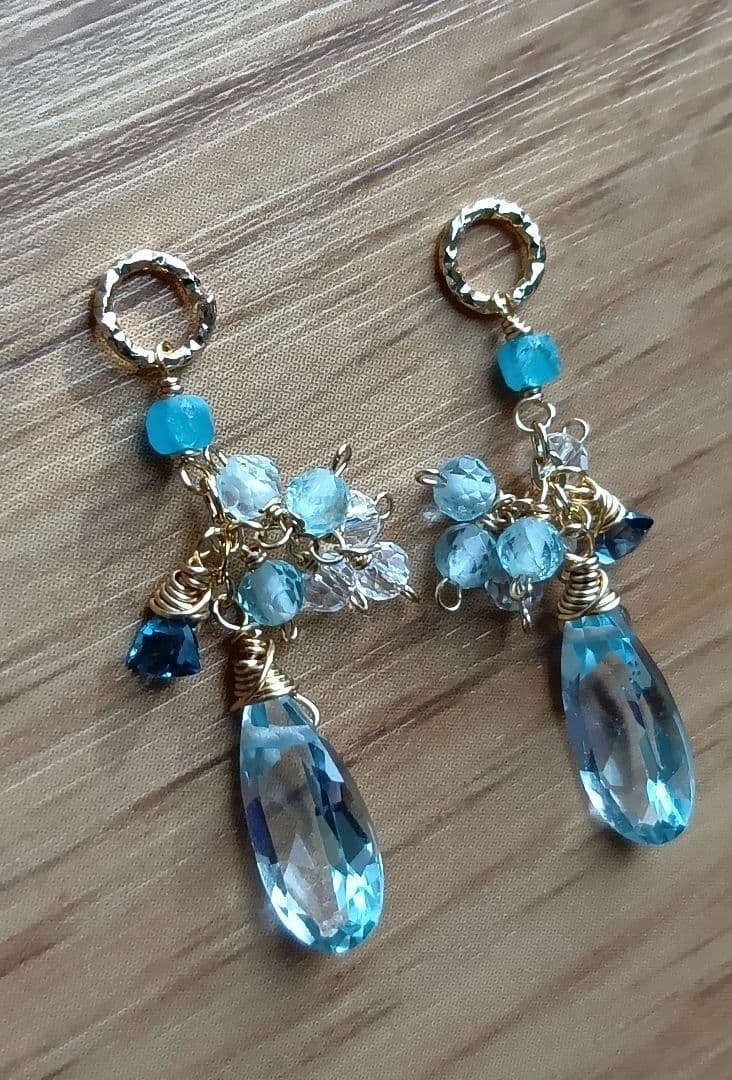 591/14kgf高品質ラブラド♡とピンクアメジストのチャーム