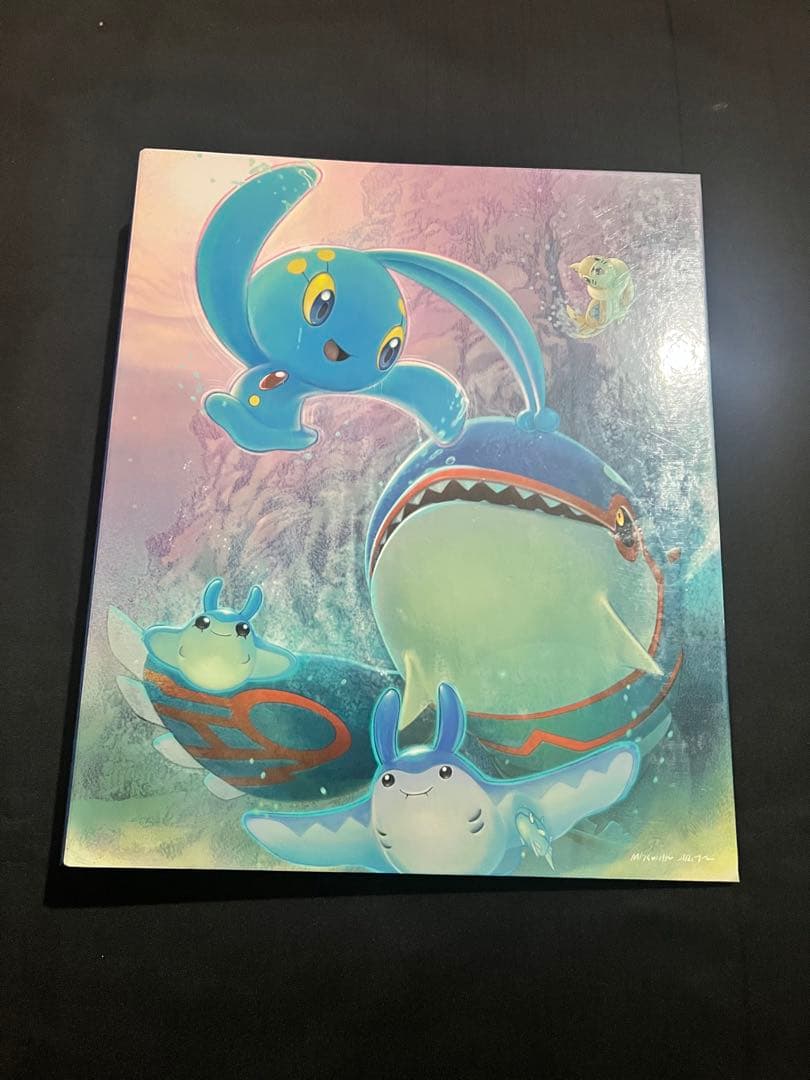 ⚫︎当時もの ポケモンカード マナフィ カイオーガ バインダー
